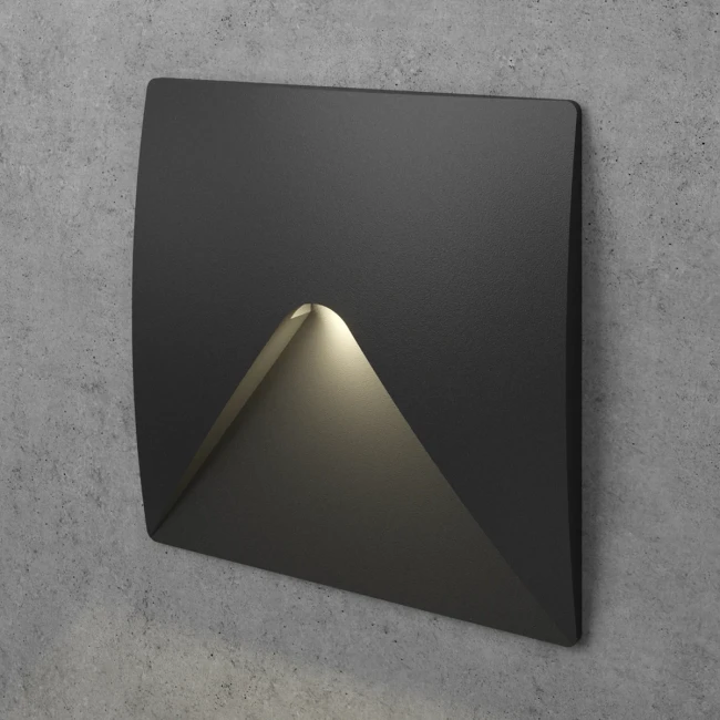 Светильник встраиваемый в стену Steps S1751, квадратный, 3000K Светильник встраиваемый в стену Steps S1751, квадратный, 3000K