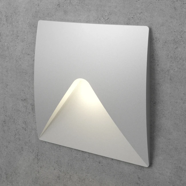 Светильник встраиваемый в стену Steps S1751, квадратный, 3000K Светильник встраиваемый в стену Steps S1751, квадратный, 3000K