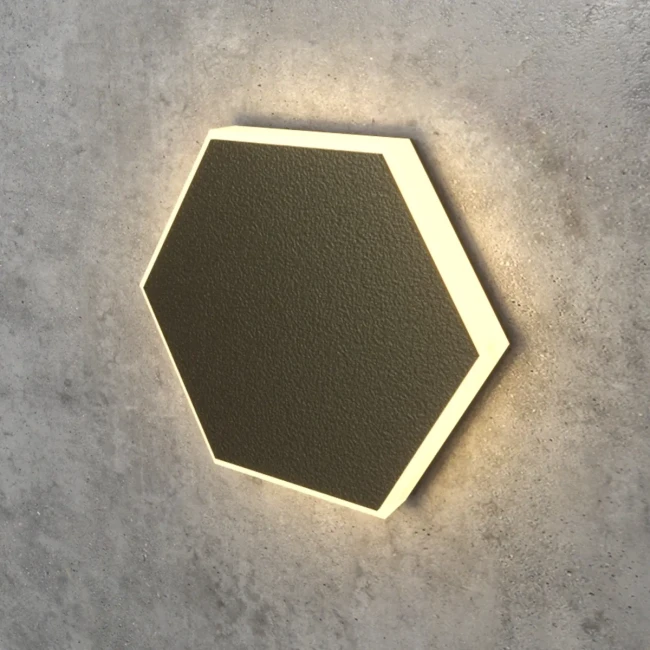 Встраиваемый шестиугольный светильник Steps S1780-BR-WW бронзовый