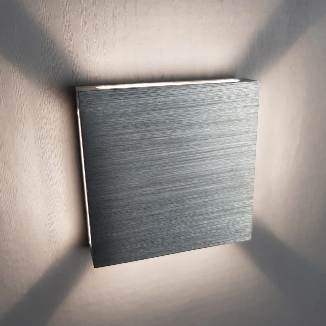 Светильник встраиваемый Steps S1004-SL-WW, серебро, 3000K