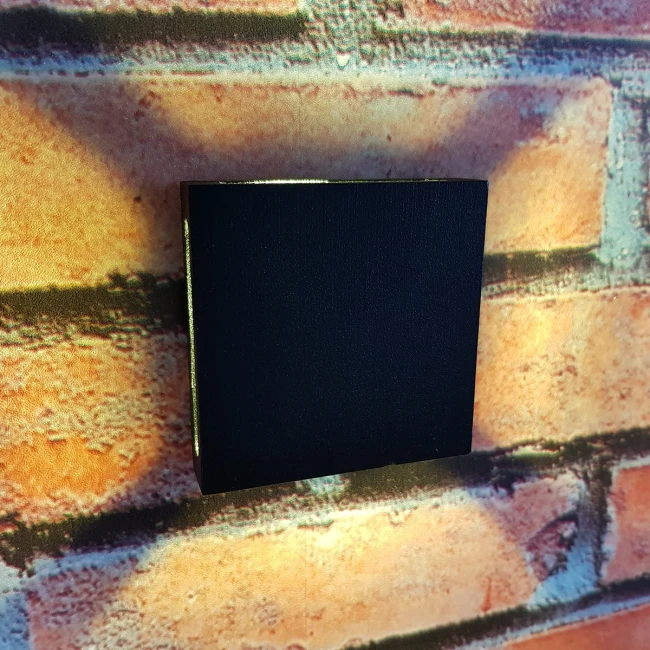 Светильник встраиваемый Steps S1004-BL-WW, чёрный, 3000K