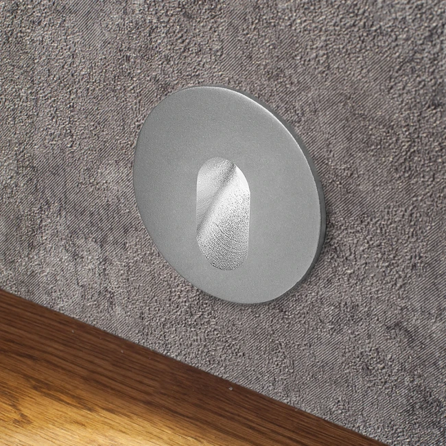 Светильник круглый встраиваемый Steps S1010-SL-WW, серебро, 3000K Светильник круглый встраиваемый Steps S1010-SL-WW, серебро, 3000K