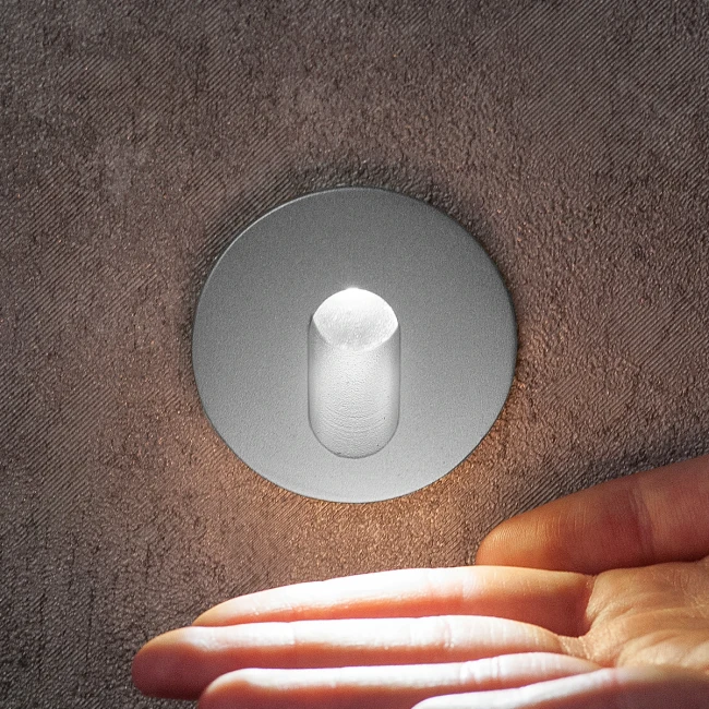 Светильник круглый встраиваемый Steps S1010-SL-WW, серебро, 3000K Светильник круглый встраиваемый Steps S1010-SL-WW, серебро, 3000K