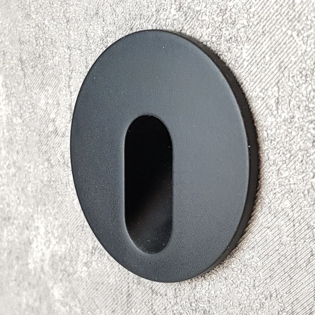 Светильник встраиваемый Steps S1010-BL-WW, круглый, чёрный Светильник встраиваемый Steps S1010-BL-WW, круглый, чёрный