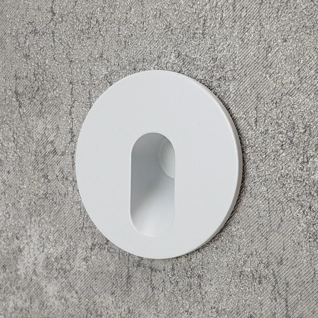 Белый встраиваемый в стену светильник Steps S1010-WH-WW Белый встраиваемый в стену светильник Steps S1010-WH-WW