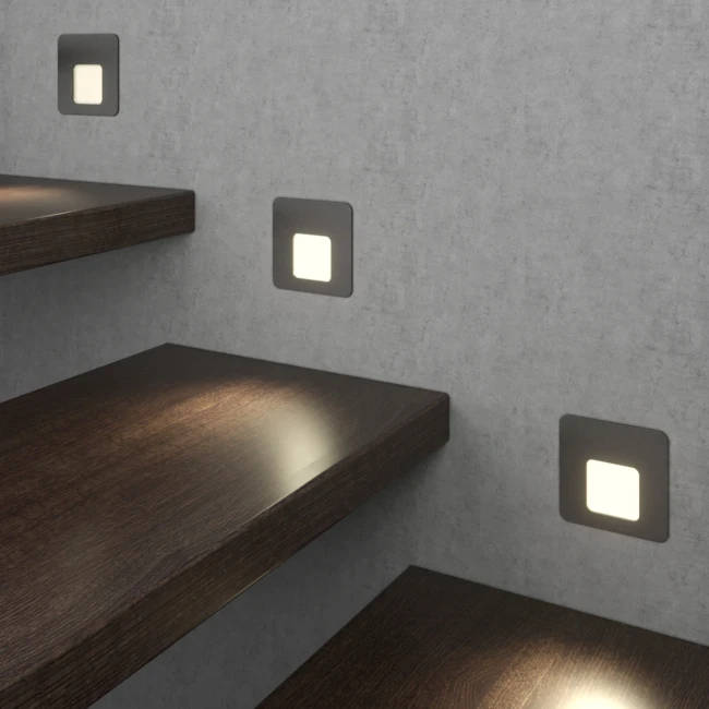 Подсветка лестницы и ступеней Steps S1021-BL-WW