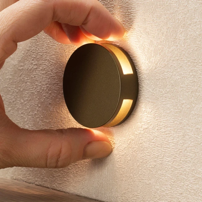 Светильник встраиваемый Steps S1022-BR-WW, круглый, бронзовый Светильник встраиваемый Steps S1022-BR-WW, круглый, бронзовый