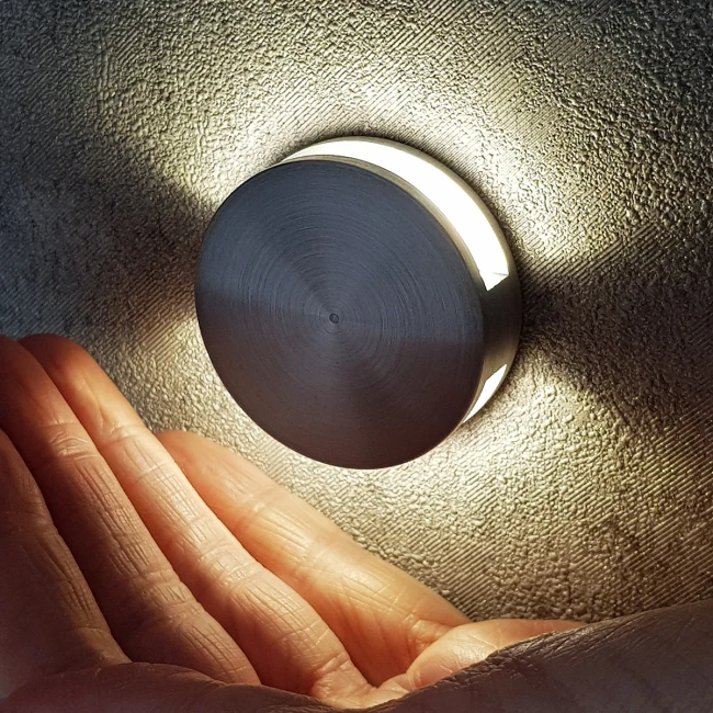 Светильник встраиваемый Steps S1022-SL-WW, серебро, 3000K