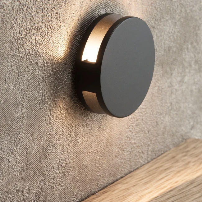 Steps S1022-BL-WW встраиваемый черный светильник на лестницу Steps S1022-BL-WW встраиваемый черный светильник на лестницу