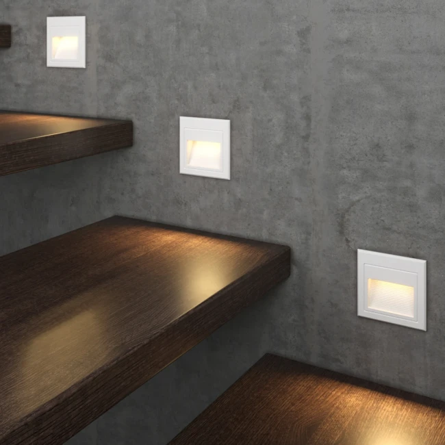 Светильник влагозащищенный Steps S1733-WH-WW, белый, IP65, 3000K